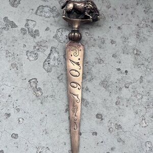 Vintage 1901 Letter Opener